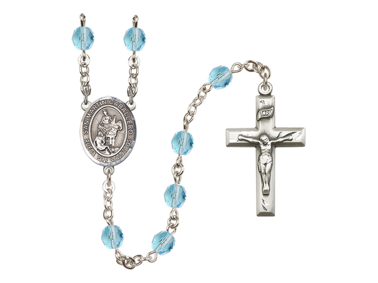 San Martin Caballero<br>R6000-8200SP 6mm Rosary<br>Available in 12 colors