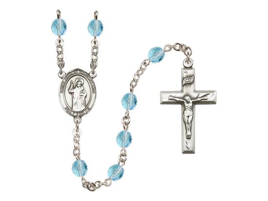 Saint John of Capistrano<br>R6000-8350 6mm Rosary<br>Available in 12 colors