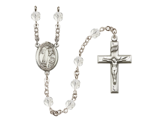 Saint Elmo<br>R6000-8031 6mm Rosary<br>Available in 12 colors