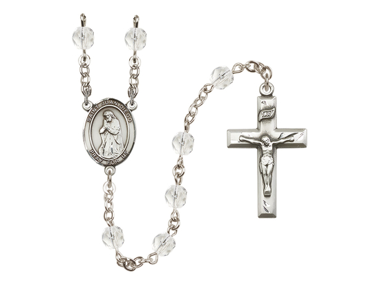 Saint Juan Diego<br>R6000-8111 6mm Rosary<br>Available in 12 colors