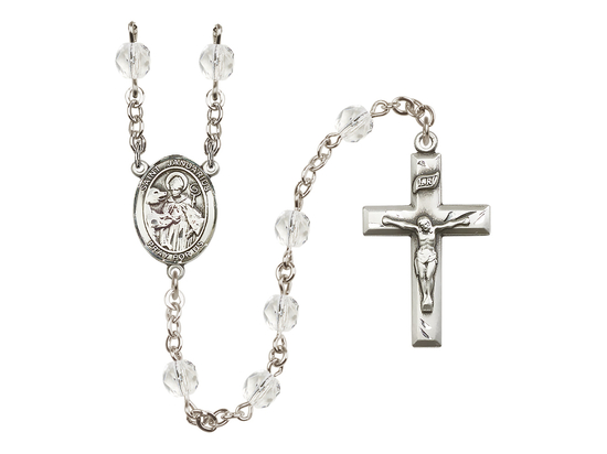 Saint Januarius<br>R6000 6mm Rosary<br>Available in 11 colors
