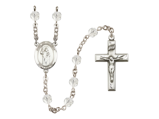 Saint Columbkille<br>R6000-8399 6mm Rosary<br>Available in 12 colors