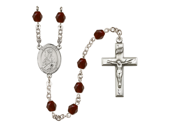 Saint Louis<br>R6000-8081 6mm Rosary<br>Available in 12 colors