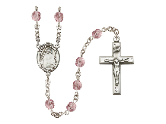 Saint Edith Stein<br>R6000-8103 6mm Rosary<br>Available in 12 colors
