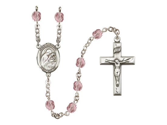 Saint Aloysius Gonzaga<br>R6000-8225 6mm Rosary<br>Available in 12 colors