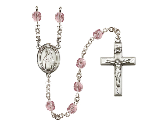 Saint Hildegard von Bingen<br>R6000 6mm Rosary<br>Available in 11 colors