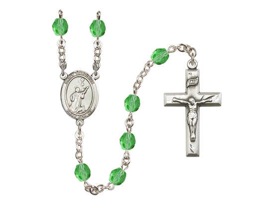 Saint Tarcisius<br>R6000-8261 6mm Rosary<br>Available in 12 colors