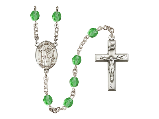 Saint Kenneth<br>R6000-8332 6mm Rosary<br>Available in 12 colors