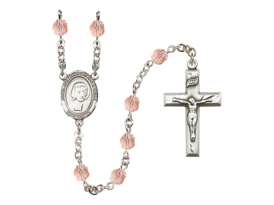 Saint John Baptist de la Salle<br>R6000-8262 6mm Rosary<br>Available in 12 colors