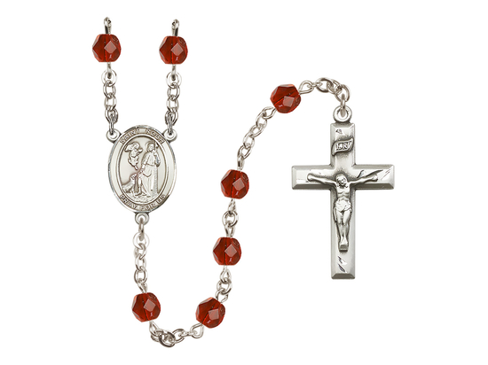 Saint Roch<br>R6000-8310 6mm Rosary<br>Available in 12 colors