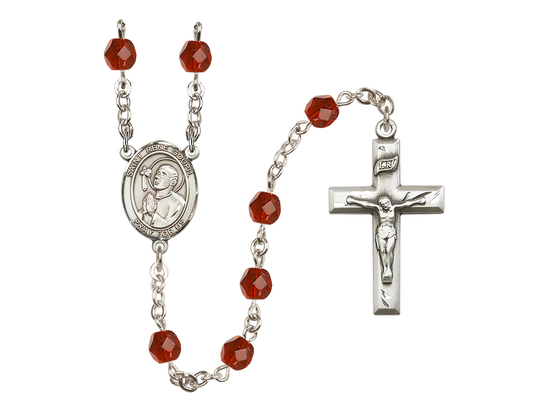 Saint Rene Goupil<br>R6000-8334 6mm Rosary<br>Available in 12 colors