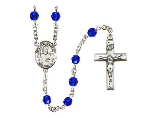 Saint Leo the Great<br>R6000-8120 6mm Rosary<br>Available in 12 colors