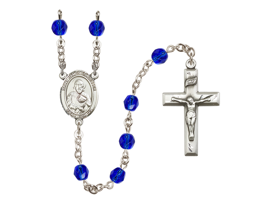 Saint James the Lesser<br>R6000-8277 6mm Rosary<br>Available in 12 colors