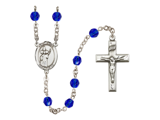 Saint Aidan of Lindesfarne<br>R6000-8381 6mm Rosary<br>Available in 12 colors