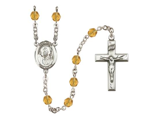 Saint David of Wales<br>R6000-8027 6mm Rosary<br>Available in 12 colors