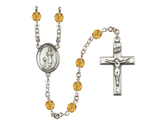 Saint Genesius of Rome<br>R6000-8038 6mm Rosary<br>Available in 12 colors