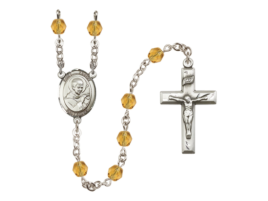 Saint Robert Bellarmine<br>R6000 6mm Rosary<br>Available in 11 colors