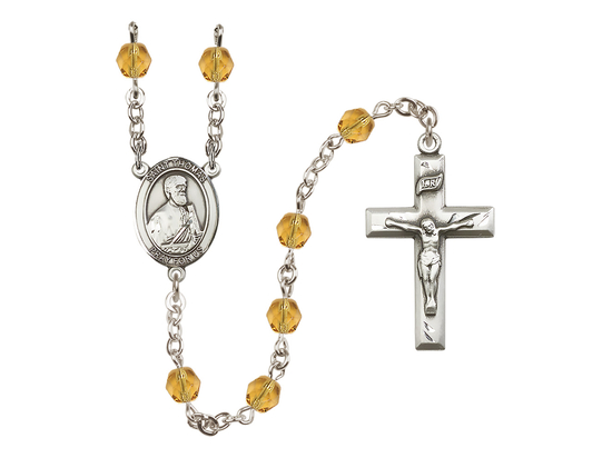 Saint Thomas the Apostle<br>R6000-8107 6mm Rosary<br>Available in 12 colors