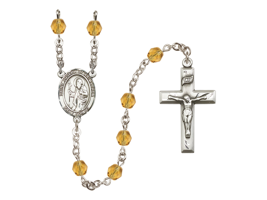 Saint Joseph of Arimathea<br>R6000-8300 6mm Rosary<br>Available in 12 colors