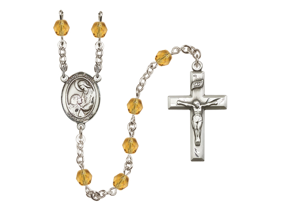 Saint Paula<br>R6000-8359 6mm Rosary<br>Available in 12 colors