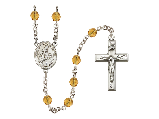 Saint Margaret of Scotland<br>R6000-8407 6mm Rosary<br>Available in 12 colors