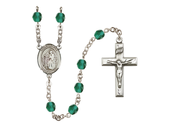 Saint Aaron<br>R6000-8254 6mm Rosary<br>Available in 12 colors