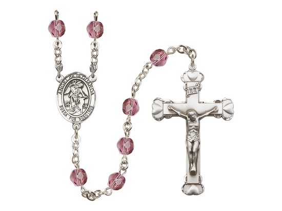 Angel de la Guardia<br>R6001-8118SP 6mm Rosary<br>Available in 12 colors