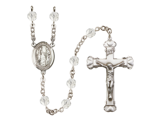 Saint Genevieve<br>R6001-8041 6mm Rosary<br>Available in 12 colors