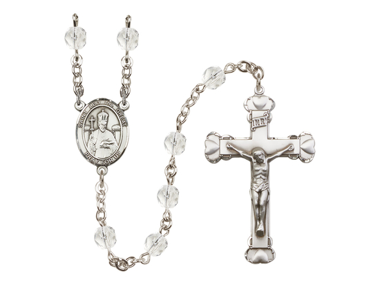 Saint Leo the Great<br>R6001-8120 6mm Rosary<br>Available in 12 colors