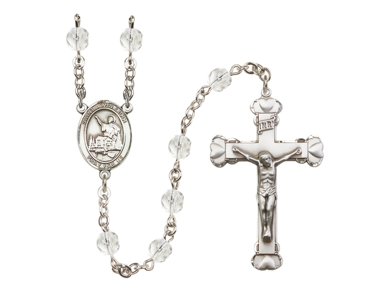 Saint John Licci<br>R6001-8358 6mm Rosary<br>Available in 12 colors