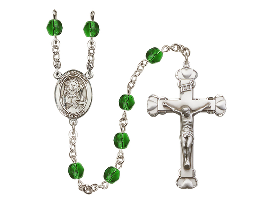 Saint Apollonia<br>R6001-8005 6mm Rosary<br>Available in 12 colors