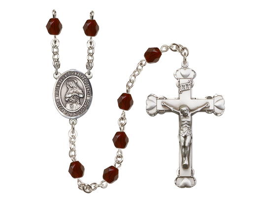 Virgen de la Divina Providencia<br>R6001-8087SP 6mm Rosary<br>Available in 12 colors