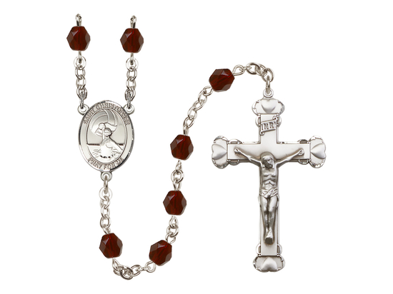 Saint Christopher/Water Polo Women<br>R6001-8199 6mm Rosary<br>Available in 12 colors