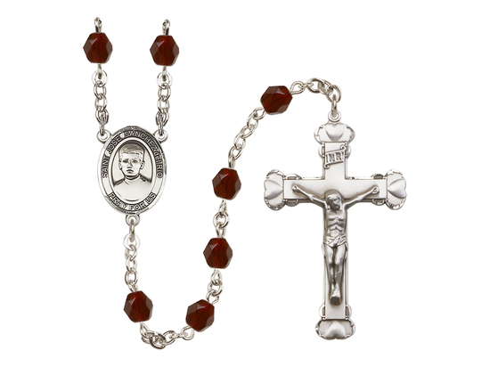 Saint Jose Sanchez del Rio<br>R6001-8446 6mm Rosary<br>Available in 12 colors