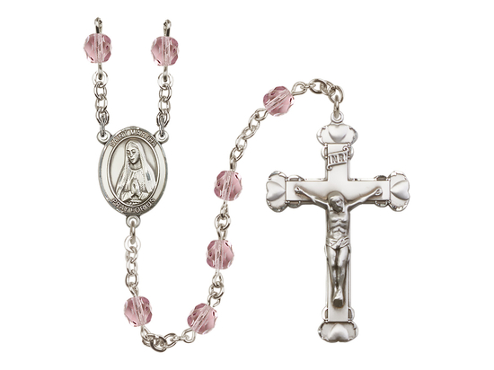 Saint Martha<br>R6001-8075 6mm Rosary<br>Available in 12 colors