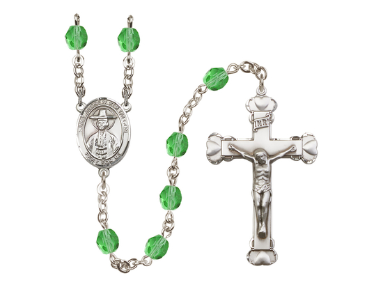 Saint Andrew Kim Taegon<br>R6001-8373 6mm Rosary<br>Available in 12 colors