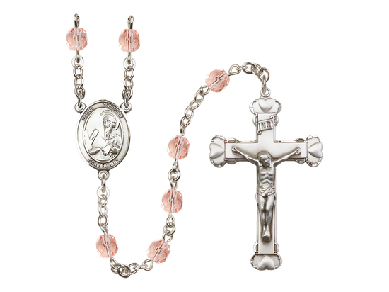 Saint Andrew the Apostle<br>R6001-8000 6mm Rosary<br>Available in 12 colors