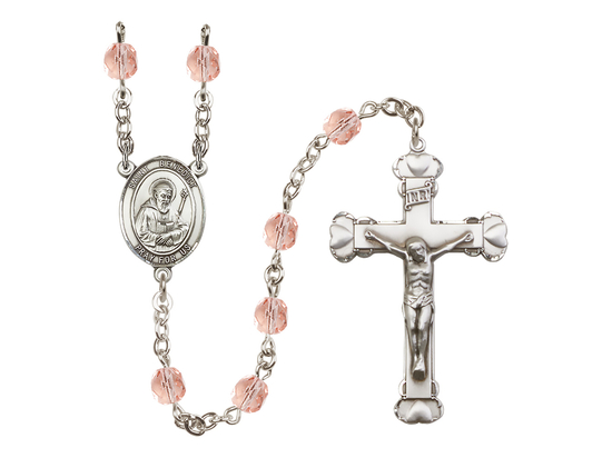 Saint Benedict<br>R6001-8008 6mm Rosary<br>Available in 12 colors