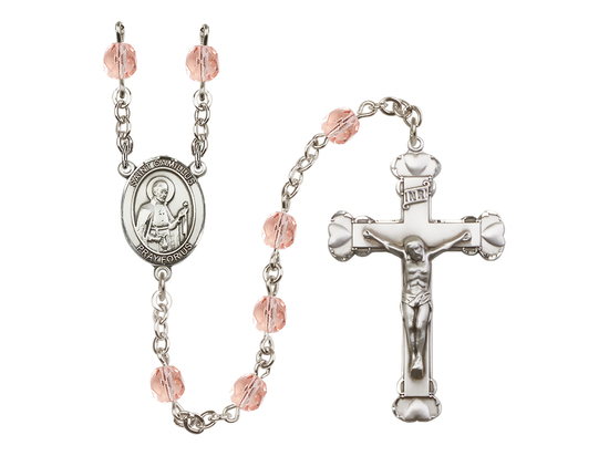 Saint Camillus of Lellis<br>R6001-8019 6mm Rosary<br>Available in 12 colors