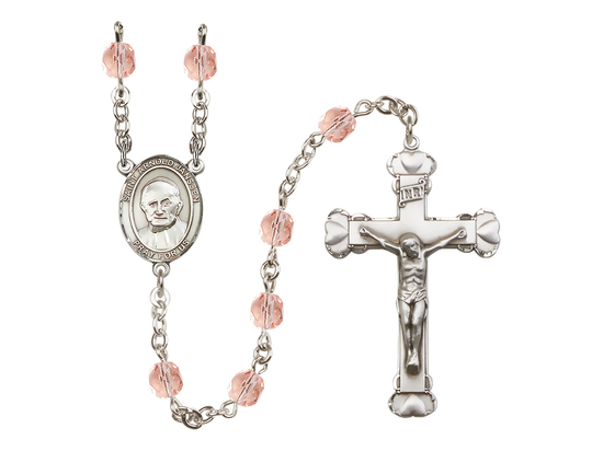 Saint Arnold Janssen<br>R6001-8328 6mm Rosary<br>Available in 12 colors