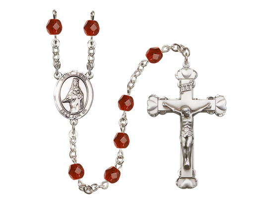 Saint Emma Uffing<br>R6001-8450 6mm Rosary<br>Available in 12 colors
