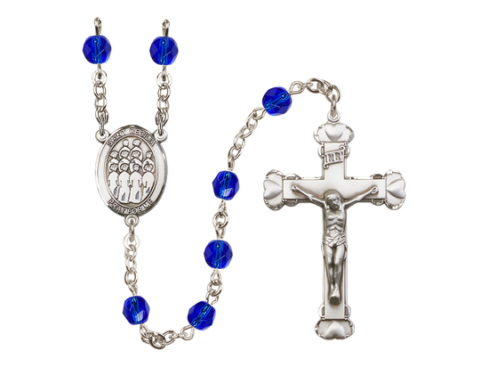 Saint Cecilia / Choir<br>R6001-8180 6mm Rosary<br>Available in 12 colors