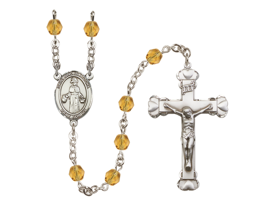 Saint Nino de Atocha<br>R6001-8214 6mm Rosary<br>Available in 12 colors