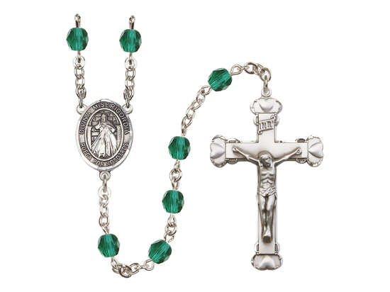 Divina Misericordia<br>R6001-8366SP 6mm Rosary<br>Available in 12 colors