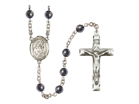Saint Gertrude of Nivelles<br>R6002 6mm Rosary