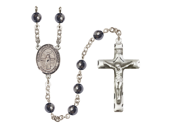 Saint Medard of Noyon<br>R6002 6mm Rosary