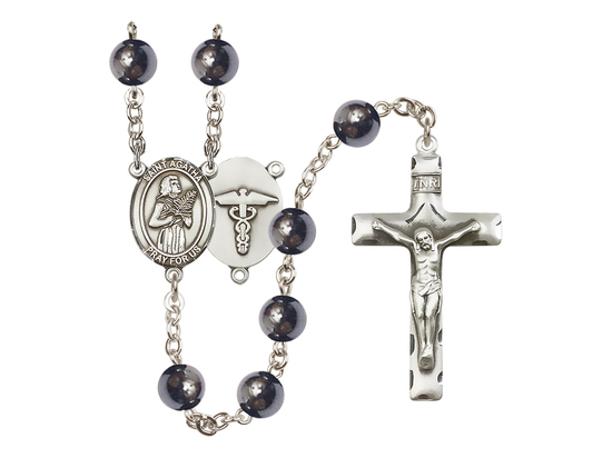 Saint Agatha<br>R6003-8003--9 8mm Rosary