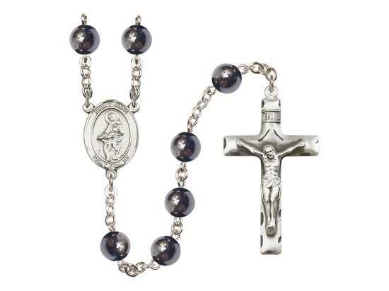 Saint Jane of Valois<br>R6003 8mm Rosary