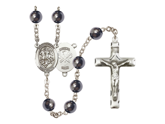 Saint George/National Guard<br>R6003-8040--5 8mm Rosary