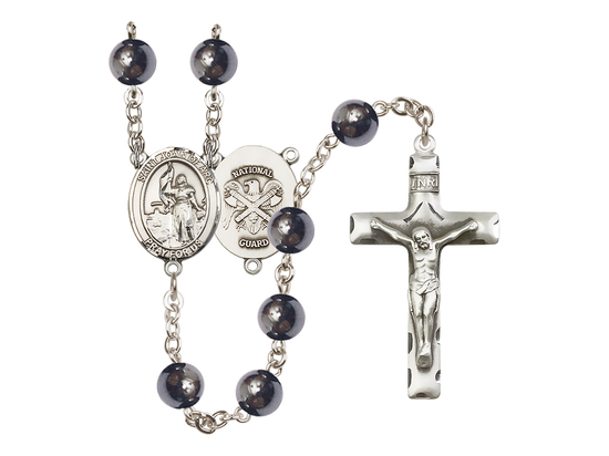 Saint Joan of Arc/National Guard<br>R6003-8053--5 8mm Rosary